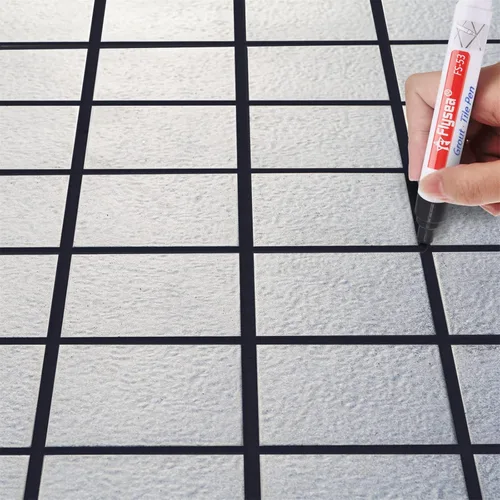 Miniatura 3 de 6 bolígrafos de azulejos restaurador de lechada de pared, rotulador de reparación de lechada para restaurar azulejos, paredes, suelos de baños