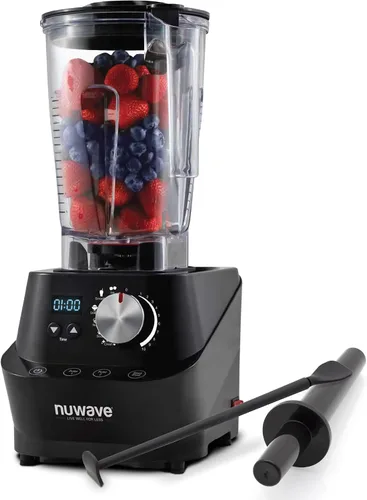 Miniatura 12 de Nuwave Infinity - Licuadora comercial, licuadora resistente para batidos con motor de cobre de 2.5HP y cuchillas cortadas con láser, dura 100 años