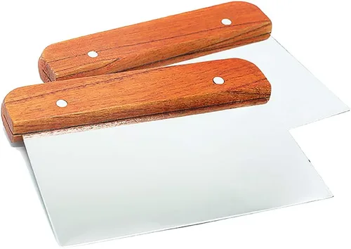 Miniatura 6 de Molde de jabón ondulado y recto de acero inoxidable para pan y patatas y verduras, herramienta de corte (1 unidad recta)