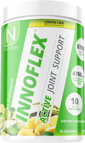 Miniatura 4 de NutraKey Innoflex Glucosamina con Condroitina, Msm, Ácido Hialurónico y Colágeno, 1500mg
