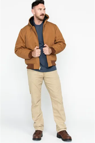 Miniatura 6 de Carhartt Men's Loose Fit Firm Duck Insulated Flannel-Lined Active Jacket
