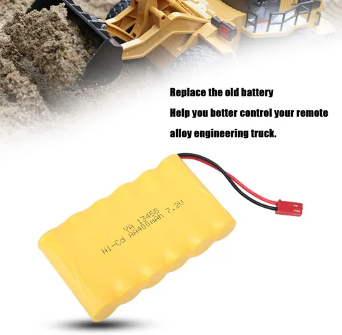Miniatura 7 de JERYS Batería de coche de RC, 7.2V 400MAH 2PCS RC accesorios del coche para al aire libre