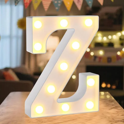 Miniatura 70 de Letrero de números con luz LED de marquesina, letrero de números de cumpleaños iluminado para decoración de fiesta de cumpleaños, pared de bar