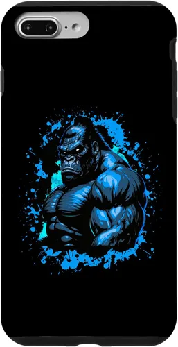 Miniatura 9 de iPhone 12 Pro Max Gorilla Workout Animal Beast Muscles Bodybuilding Gym Case