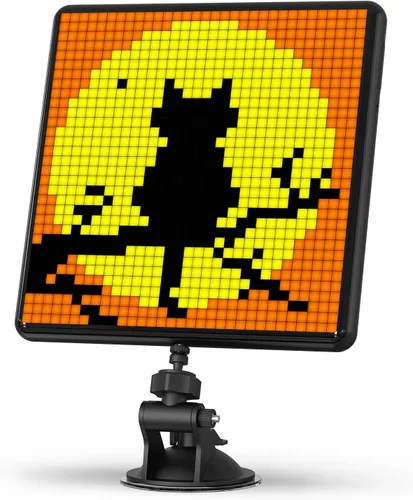 Divoom Pixoo Visualización Max Pixel, APP Pantalla de control de teléfono móvil con pantalla LED programable de 32 X 32 para decoración del hogar,