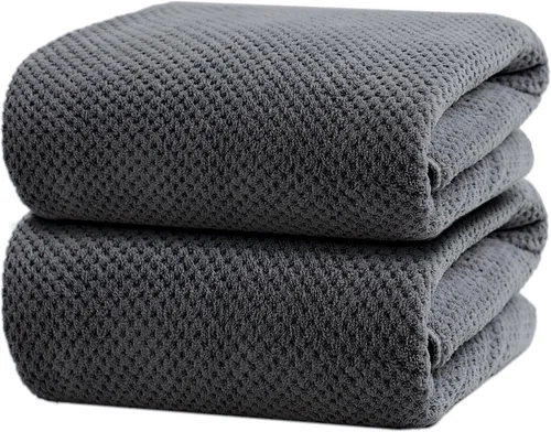 Miniatura 18 de Toallas de Baño de Gran Tamaño Extra Grandes de 40x80 Pulgadas Sábanas de Baño para Adultos Súper Suaves de Secado Rápido Altamente Absorbentes