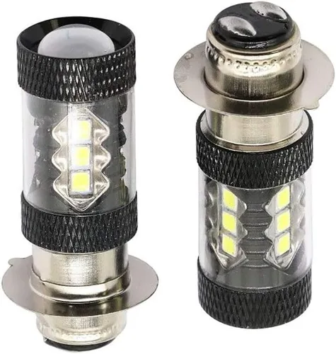 Miniatura 2 de DSkoiph Faros delanteros LED H6M 8000K 80W compatibles con Yamaha Raptor Banshee Rhino 125 250 660R 700R YFZ350 YFZ450 YFM250 YFM350 YFM450 YFM660