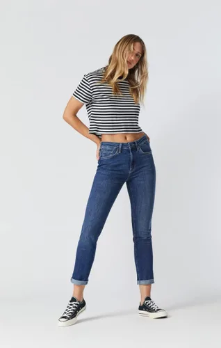 Miniatura 2 de Mavi Jeans ajustados estilo boyfriend de talle alto Kathleen para mujer