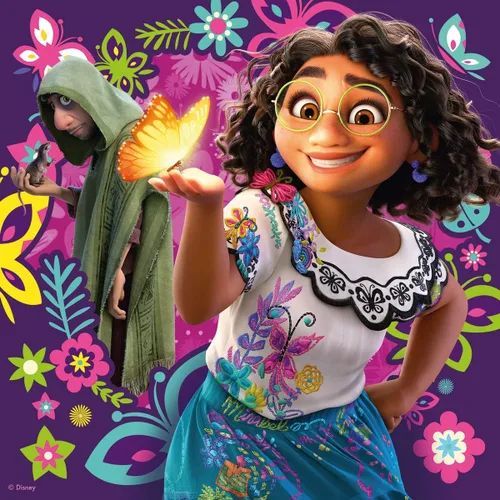 Miniatura 2 de Ravensburger Disney Encanto 05657 - Juego de rompecabezas de 3 x 49 piezas para niños, cada pieza es única, las piezas encajan perfectamente