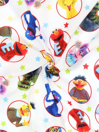 Miniatura 7 de Sesame Street Elmo Conjunto de pijamas estilo abrigo infantil