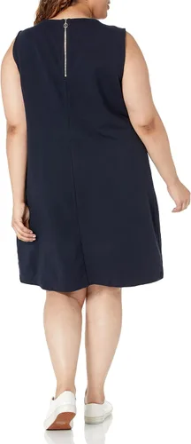 Miniatura 2 de Tommy Hilfiger Vestido sin mangas con cordones para mujer Plus