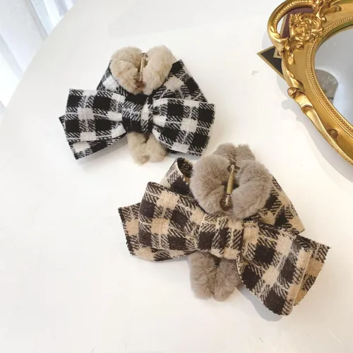 Miniatura 10 de Lindas pinzas de pelo para cabello rizado, elegante y esponjoso, pelo sintético, clip grande para cabello fino y largo, antideslizante, para mujeres
