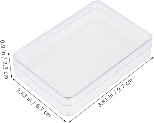 Miniatura 8 de 12 cajas de póquer caja de plástico organizador de tarjetas de póquer de plástico caja organizadora transparente titulares de tarjetas de juego