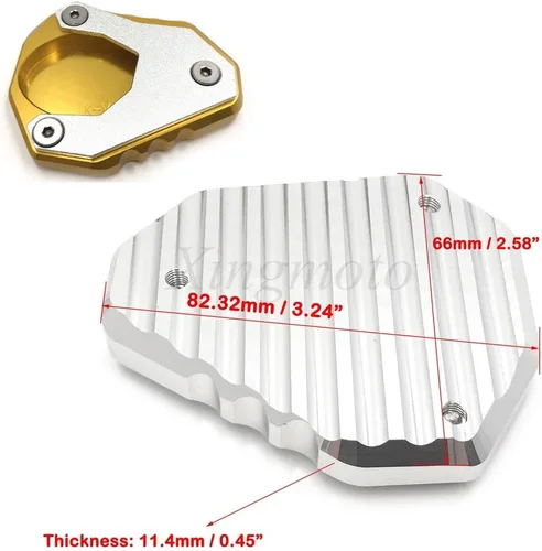Miniatura 7 de NBX- Placa de soporte lateral extendida para compatible con KAWASAKI Versys 650 2015-2018