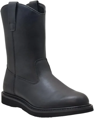 Golden Fox - Botas de trabajo para hombre de cuero Wellington para granja y construcción