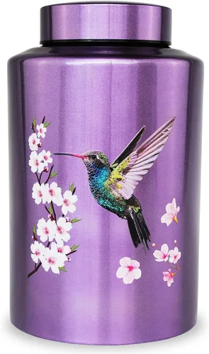 Miniatura 14 de Urnas de cremación pequeñas de hasta 60 libras para parte de cenizas adultas masculinas y femeninas, mini urna decorativa conmemorativa de recuerdo