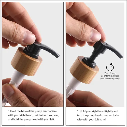 Miniatura 6 de MOMEEMO Juego de dispensador de jabón negro, contiene dispensador de jabón para manos y platos, adecuado para decoración de cocina (negro)