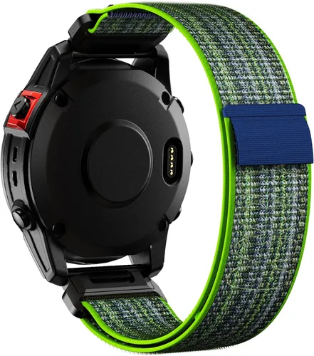 Miniatura 13 de Correa de reloj de nailon compatible con Fenix 8/8 Pro de 1.77 pulgadas/7/6/6 pro/ 5/5 Plus, bandas de reloj resistentes de 0.866 pulgadas