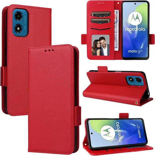 Miniatura 207 de Funda de piel sintética compatible con Motorola Moto E22 4G, funda de piel sintética compatible con Motorola Moto E22i 4G, color negro