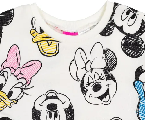 Miniatura 5 de Disney Conjunto de sudadera y leggings de forro polar de Minnie Mouse para niños grandes