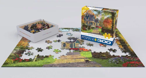Miniatura 3 de Blue Country Home - Rompecabezas de 300 piezas de gran