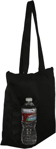 Miniatura 2 de Bolso de hombro con cremallera con bolsillo de malla