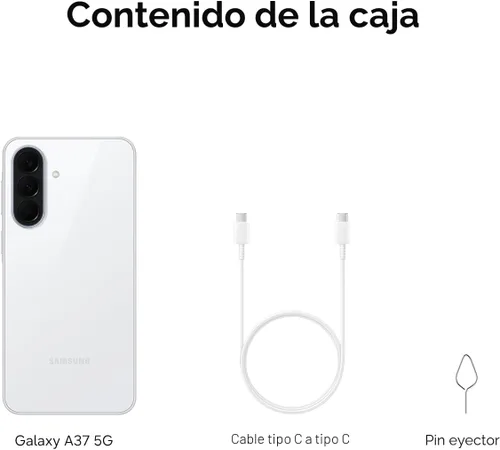 Miniatura 12 de Samsung Galaxy A37 5G (2026), teléfono inteligente Android desbloqueado, 128GB, pantalla AMOLED, triple cámara, IP68, teléfono delgado, batería