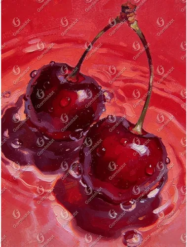 Miniatura 9 de Gamteldot 4 piezas de kits de arte de diamante de frutas para adultos - kits de pintura de diamante 5D con herramientas completas de bricolaje