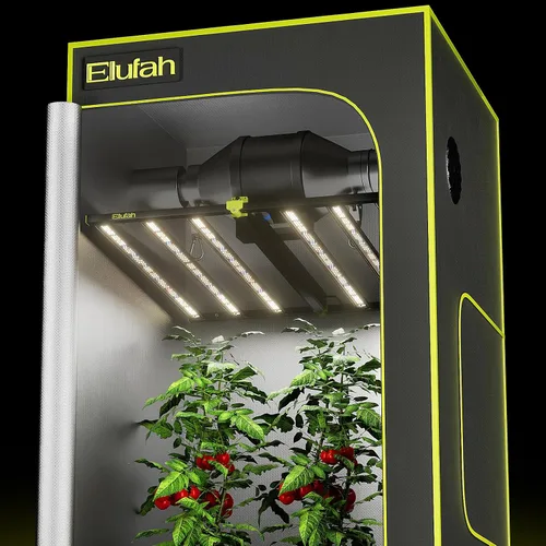Miniatura 9 de NHI 6500 650W Luces LED de crecimiento, lámpara de cultivo LED de espectro completo para plantas de interior, cadena de margaritas regulable