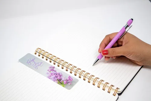 Miniatura 6 de Regalo del Hombre de Dios, Bolígrafo con Versículo Bíblico con Marcapáginas – 1 Timoteo 6:11 – Bolígrafos Bíblicos Inspiradores para Devoción