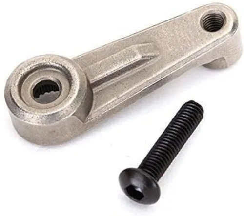 Traxxas 8247X - Bocina servo metálica, color plateado