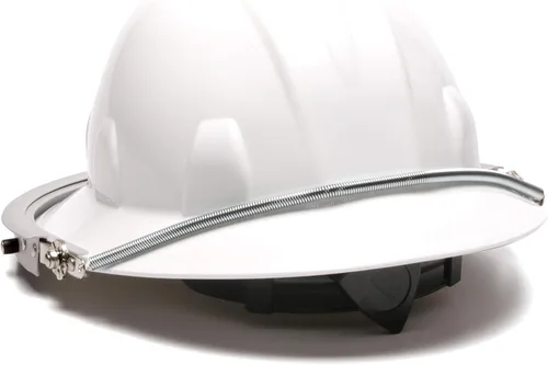 Miniatura 4 de Pyramex - Casco de aluminio con visera completa, adaptador de protector facial