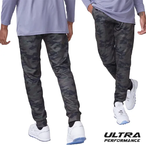 Miniatura 2 de Ultra Performance 3 Pack Mens Joggers Mens Athletic Sweatpants with Pockets for Men, Small - 3X