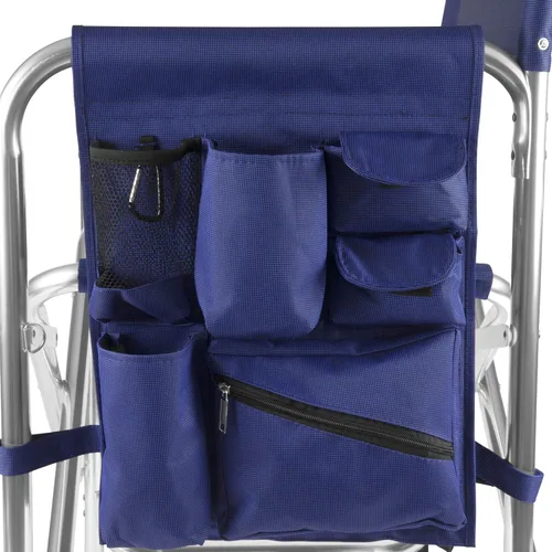 Miniatura 9 de PICNIC TIME Star Wars R2-D2 Silla deportiva con mesa auxiliar, silla plegable de playa y campamento, silla portátil para exteriores con correa
