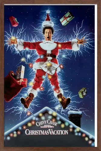 Miniatura 9 de National Lampoon's Christmas Vacation - Póster de pared de una hoja, 34 pulgadas de largo x 22.4 pulgadas de ancho, versión enmarcada en negro