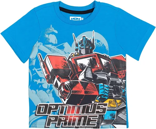 Miniatura 7 de Transformers Bumblebee Optimus Prime - Paquete de 3 camisetas para niños pequeños y grandes