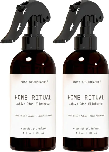 Miniatura 16 de Muse Apothecary Home Ritual Spray Eliminador de Olores Activo - Spray Desodorizante para Muebles y Eliminador de Olores de Baño para el Hogar