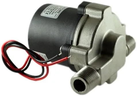 Miniatura 3 de Bomba solar de agua caliente de 6 ~ 24 V con función de velocidad variable, puede manejar temperaturas de hasta 230 ° F - Con motor de CC sin