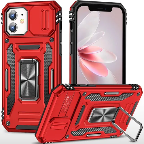 Miniatura 89 de Funda para iPhone 13 Pro con funda para cámara, con soporte de anillo para soporte, con función de montaje magnético para automóvil, para iPhone 13