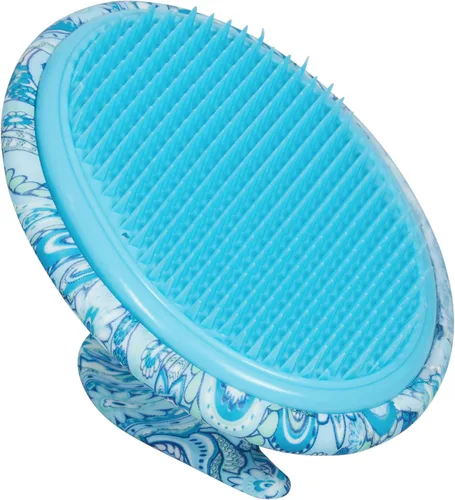Miniatura 8 de Dylonic - Cepillo exfoliante para el cuerpo y cepillo para protuberancias del afeitado y solución para vello encarnado - Exfoliante para la piel Azul