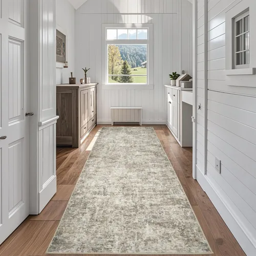 Miniatura 107 de 5x7 Area Rugs for Living Room Rug Washable: Abstract Rug for Dining Room Bedroom Carpet Non Slip 5 by 7 Indoor Modern Nursery Home Office Beige