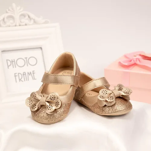 Miniatura 5 de CENCIRILY Zapatos planos Mary Jane para bebés y niñas, antideslizantes, suela suave, para antes de caminar, zapatos de vestir de boda