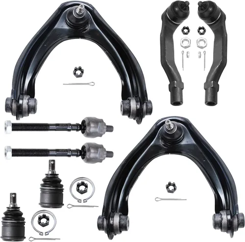 Miniatura 152 de Detroit Axle - Kit de brazos de control de extremo delantero de 8 piezas para Dodge Dakota 00-04, Durango 00-03, 4 brazos de control superior e