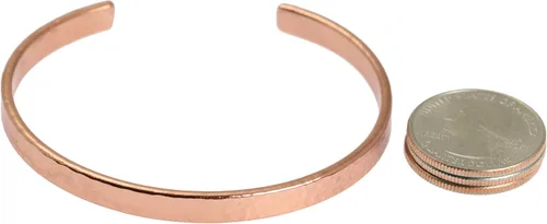 Miniatura 5 de Cobre Cuff pulsera durable cobre ligero de alta calidad 100% cobre macizo sin revestir