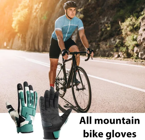 Miniatura 5 de Cycling Gloves, 1 Pair Bicycle Gloves, Non Slip Spring Gloves with Touch Sensitivity, Anti Collision Sports Women Gloves, Sports Fishing Hand coveer