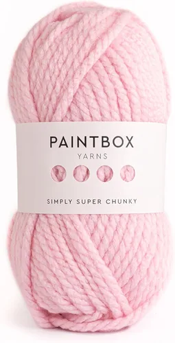 Miniatura 11 de Paintbox Yarns Simply Super Chunky Yarn - Hilo grueso de 3.53 onzas, 66 yardas, lana blanca para ganchillo o tejer, suave, acogedor para mantas