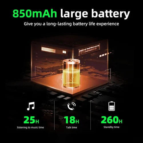 Miniatura 8 de EJEAS V6 Pro - Auriculares con sistema de comunicación Bluetooth con 3,937.0 ft impermeable/reducción de ruido/llamadas manos libres/música
