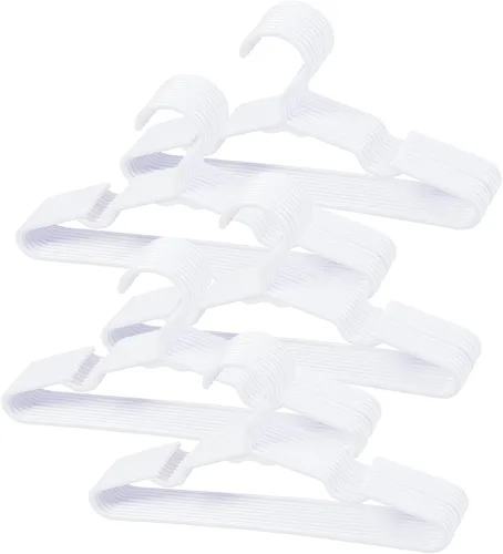 Miniatura 24 de 100 perchas antideslizantes para ropa de recién nacidos, para ropa de recién nacidos, para niños, niñas y niños pequeños