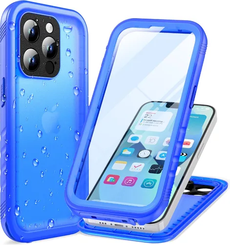 Miniatura 38 de Cozycase TOP Funda impermeable para iPhone 17 Pro Max - Grado militar resistente a todo 360 con protector de cámara de pantalla, doble IP68 a prueba
