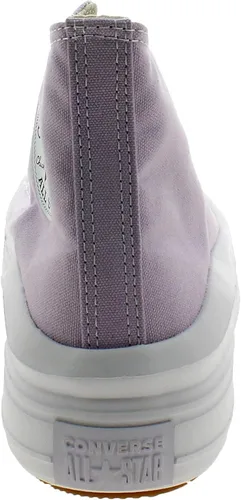 Miniatura 2 de Converse Chuck Taylor All Star Move - Tenis unisex con plataforma alta, color amatista pálidoblanco